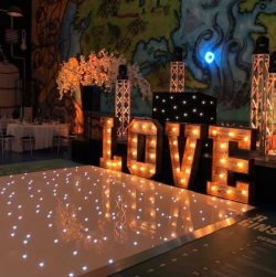 Bespoke Woodworking Wedding Letters